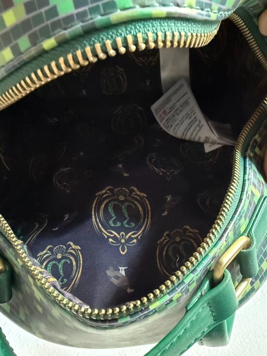 Disneyland Club 33 Loungefly Emerald Anniversary Backpack main image 7